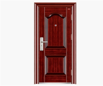 Steel fireproof entrance door