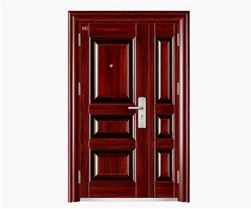 Steel insulated fireproof door