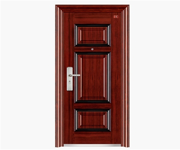Steel insulated fireproof door