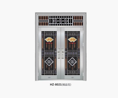 Imitation copper unit door