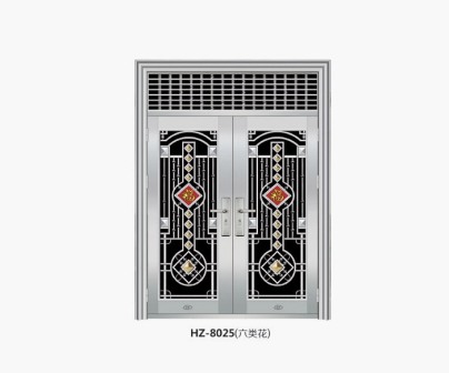 Imitation copper unit door