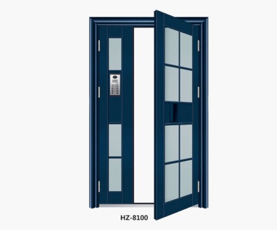 Splicing unit door