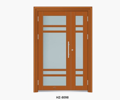 Splicing unit door