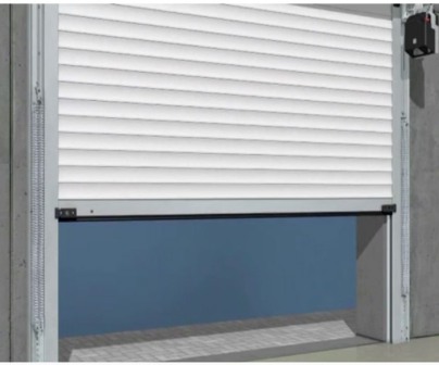 Industrial rolling shutter door